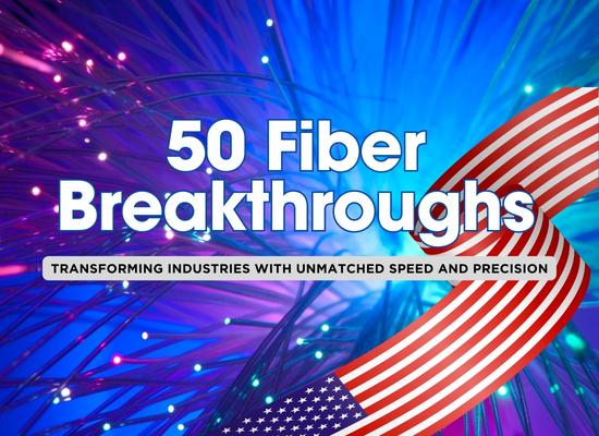 Top 50 Fiber Optic Innovations Driving American Industry